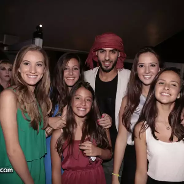 Mayte Azcárraga, Lorenza y Sofía Serna, Omar Borkan y Sofía e Isabel Casillas
