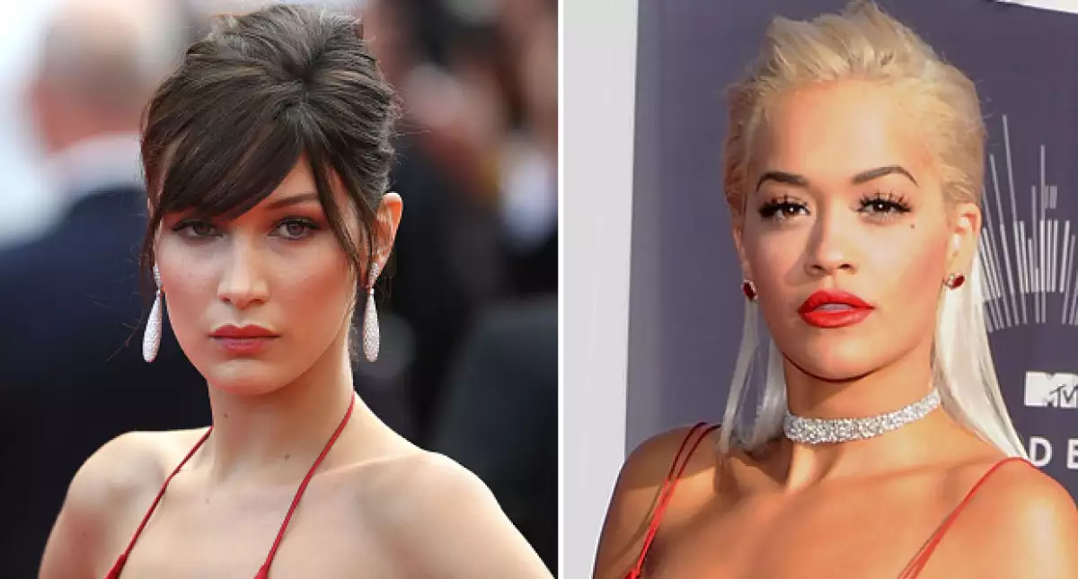 No solo la forma de arreglarse el pelo fue diferente, también lo fue el makeup.