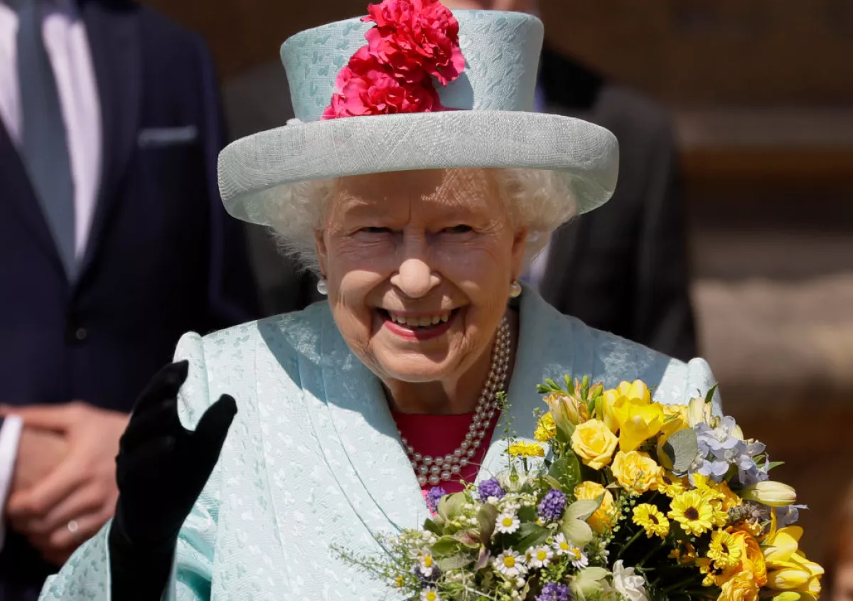 The Royal Family Attend Easter Service At St George's Chapel, Windsor