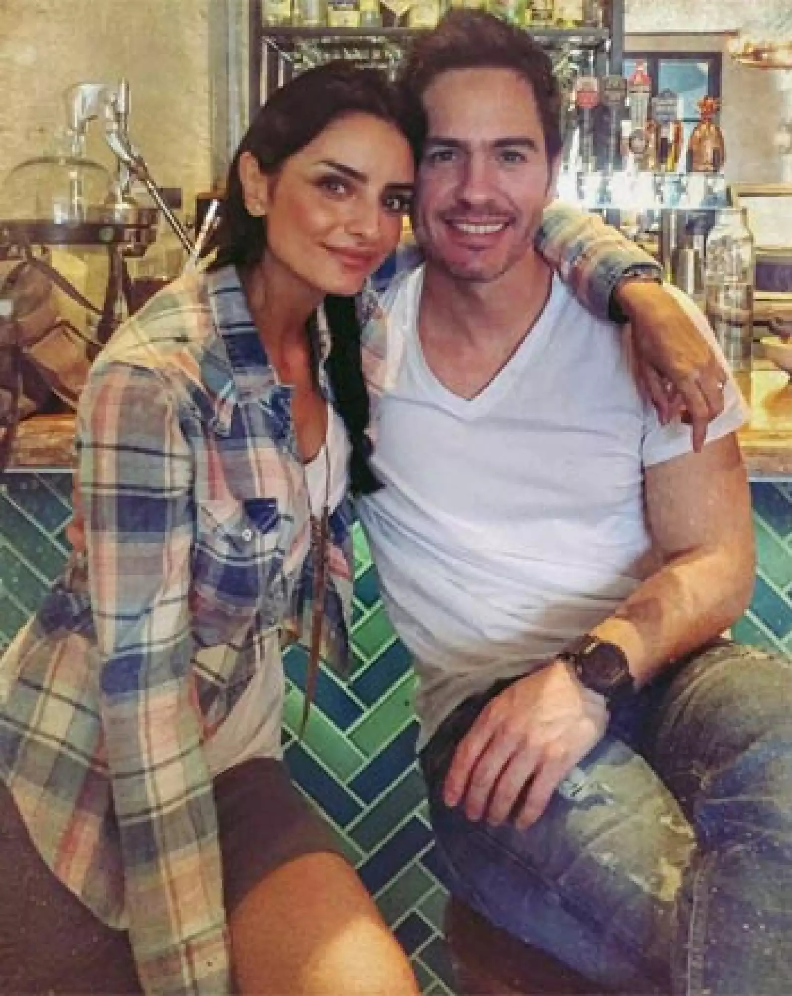 Aislinn Derbez y Mauricio Ochmann