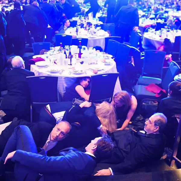 Security Scare at The White House Correspondents' Dinner with President Trump