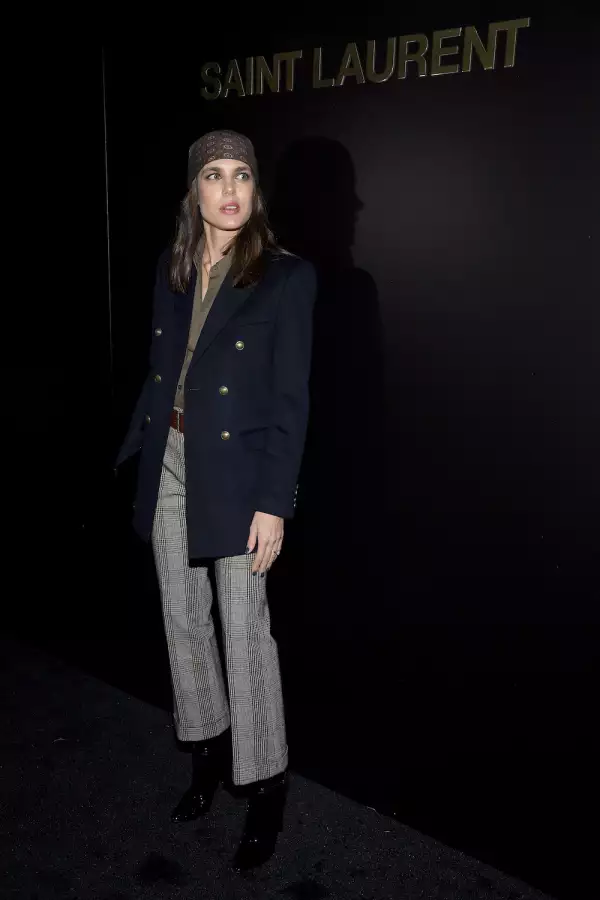 Saint Laurent : Photocall - Paris Fashion Week Womenswear Fall/Winter 2020/2021