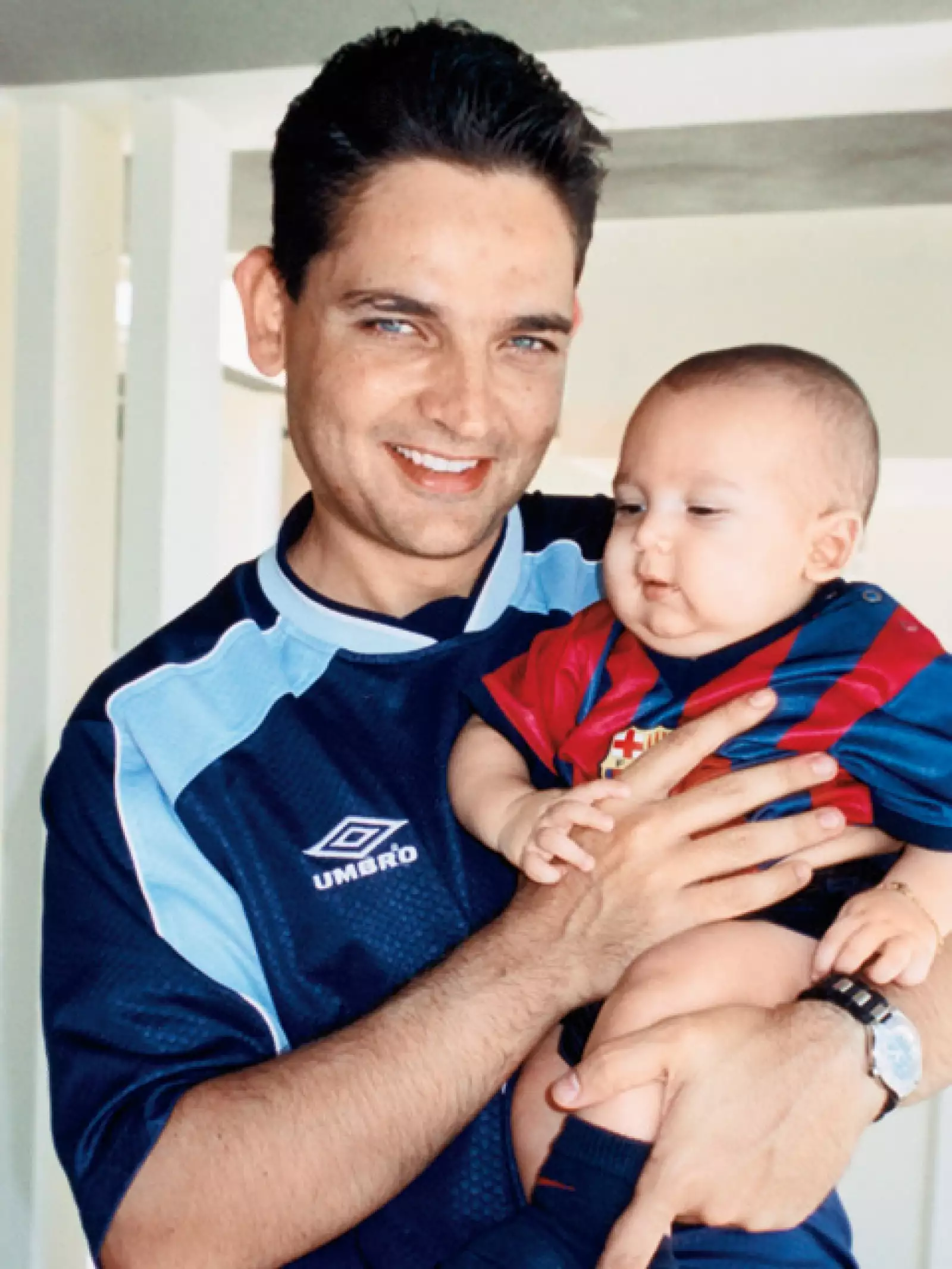 Mouriño, quien nació en Madrid, era un padre atento.