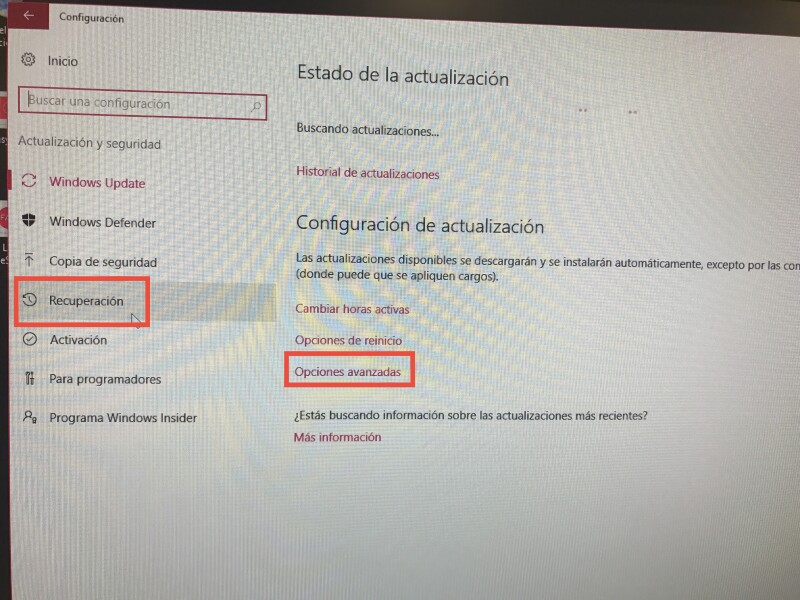 Formateo con acceso al sistema