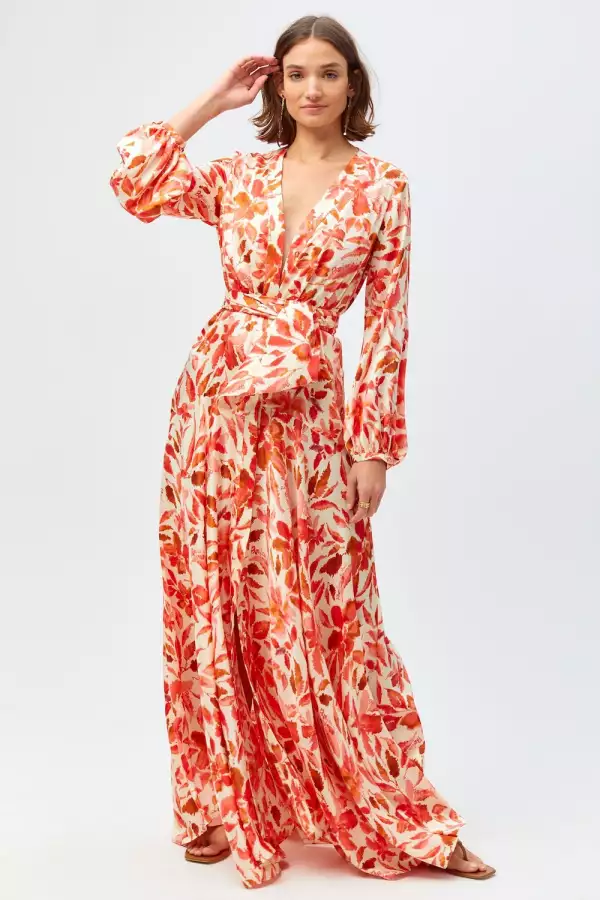 Vestido estampado de Purificación García 