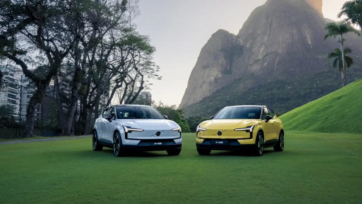 Foto del Volvo eléctrico EX30