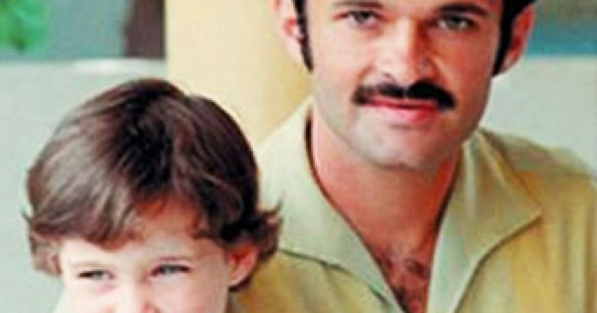 Harp Calderoni sorprendía a su padre