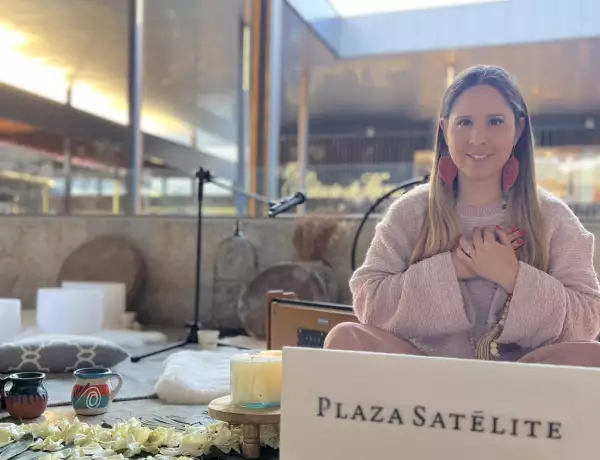 Sesión de cuencos en Plaza Satelite