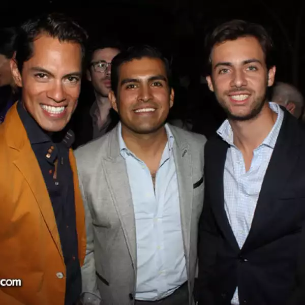 Christian Herrera, Daniel García y Esteban Pérez