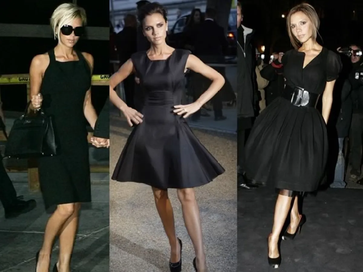 Little black dresses.