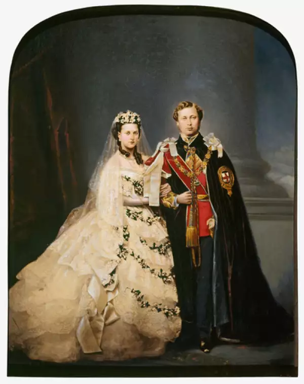 Boda Eduardo VII y Alexandra, 1863.