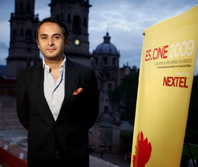 Dentro del marco del Festival Internacional de Cine de Morelia, el empresario anunció la segunda edición de es.cine 2009, el evento de cine español más importante en el país.