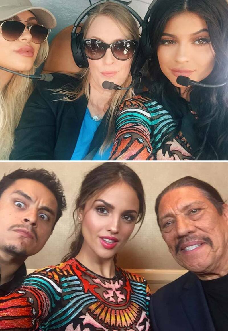 E incluso ambas presumieron el mini vestido Nicolas Jebran con selfies en su perfil de Instagram.