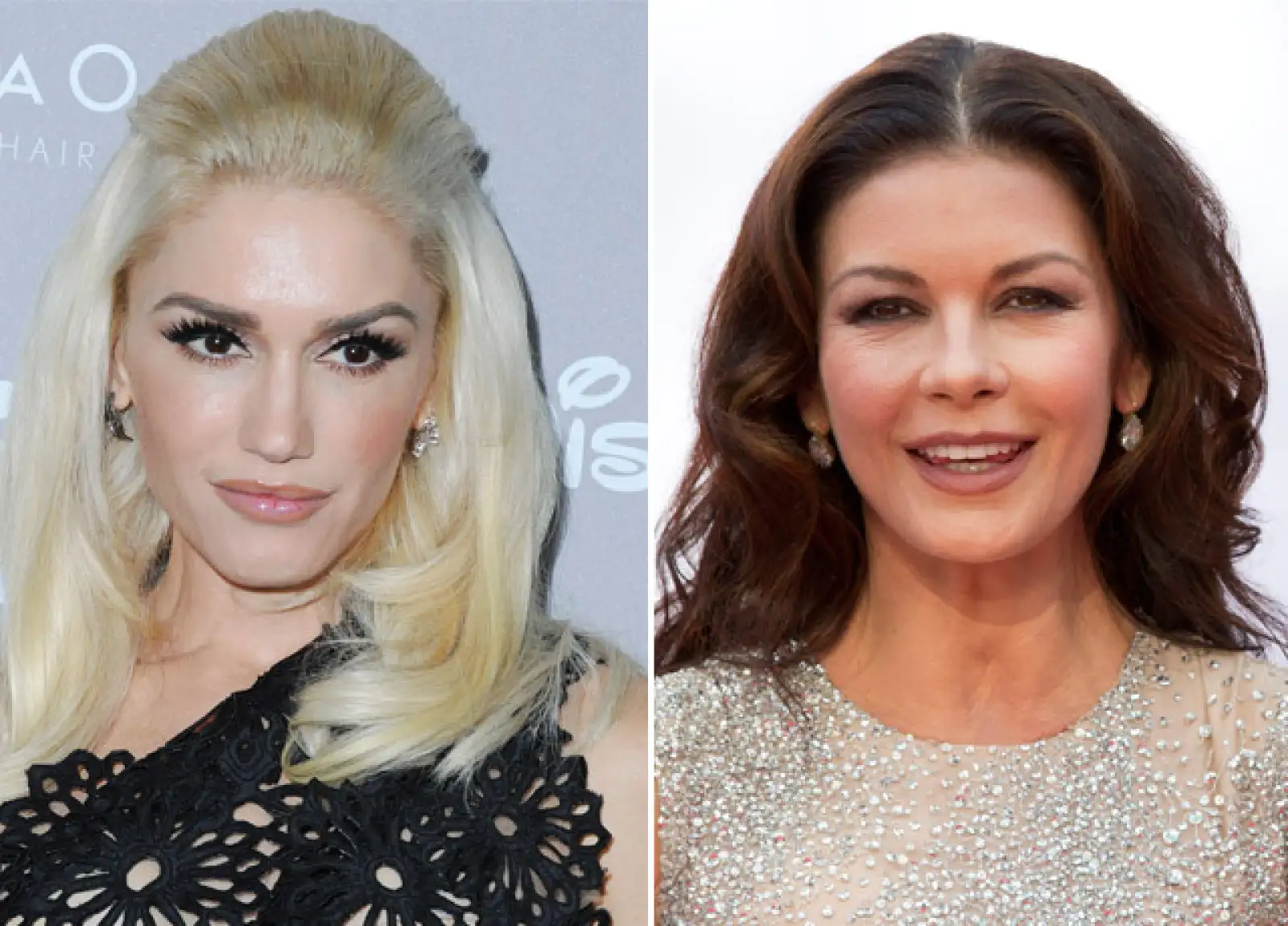 Gwen Stefani y Catherine Zeta Jones tienen 46 años.