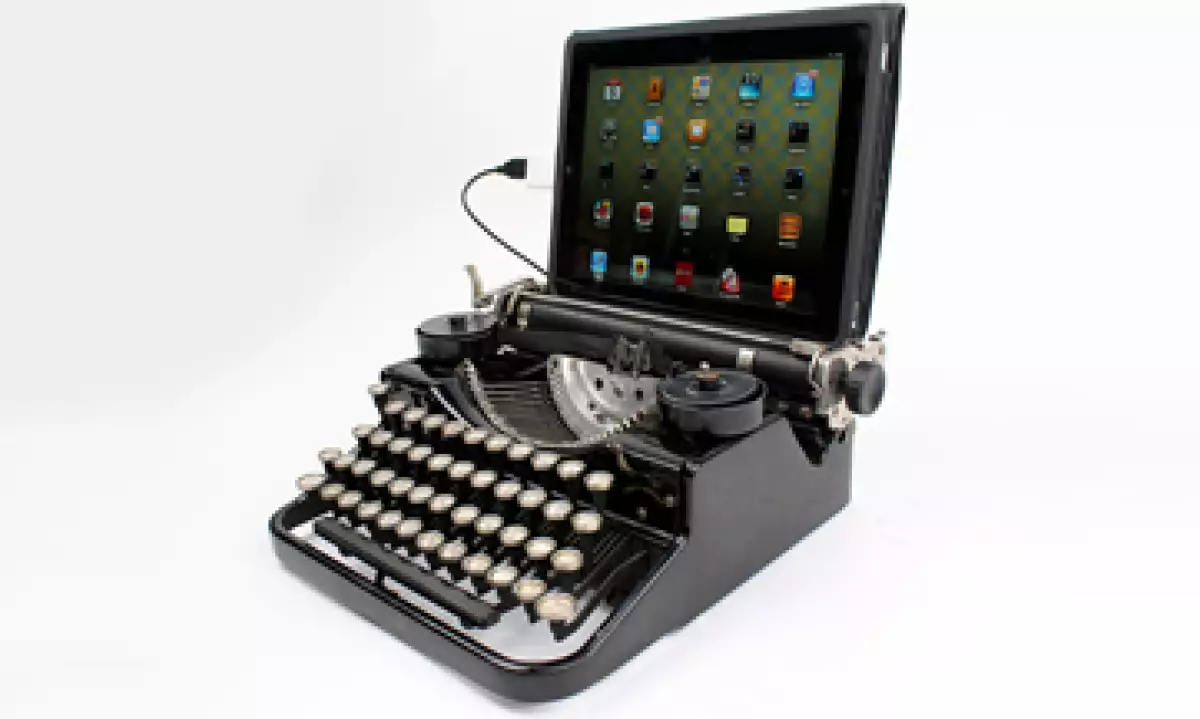 Se requieren sólo dos horas para tranformarla en un teclado. (Imagen tomada de www.usbtypewriter.com)