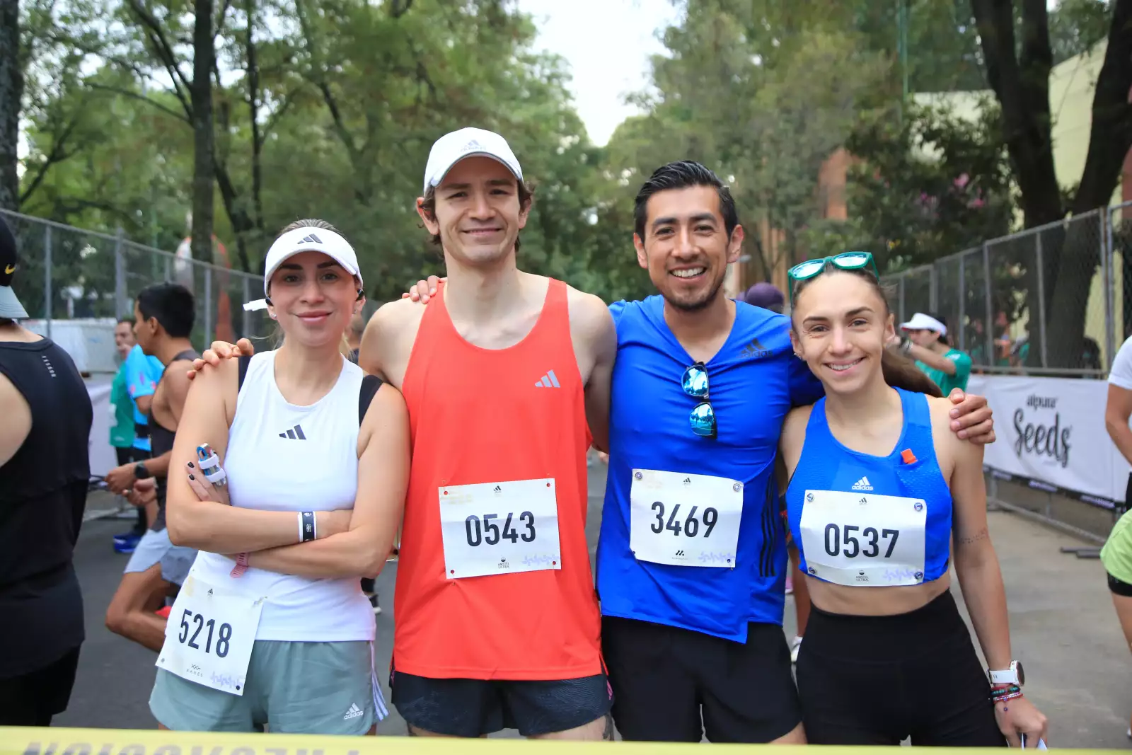 Melissa Padilla, Armado Osorio , Joaquín Velázquez y Alina Rui