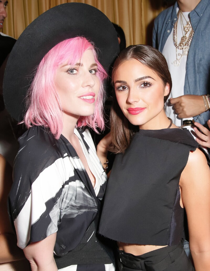 Natasha Bedingfield y Olivia Culpo