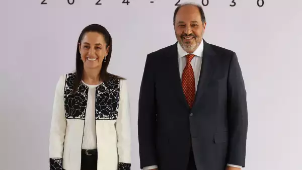 Claudia Sheinbaum y Lázaro Cárdenas Batel