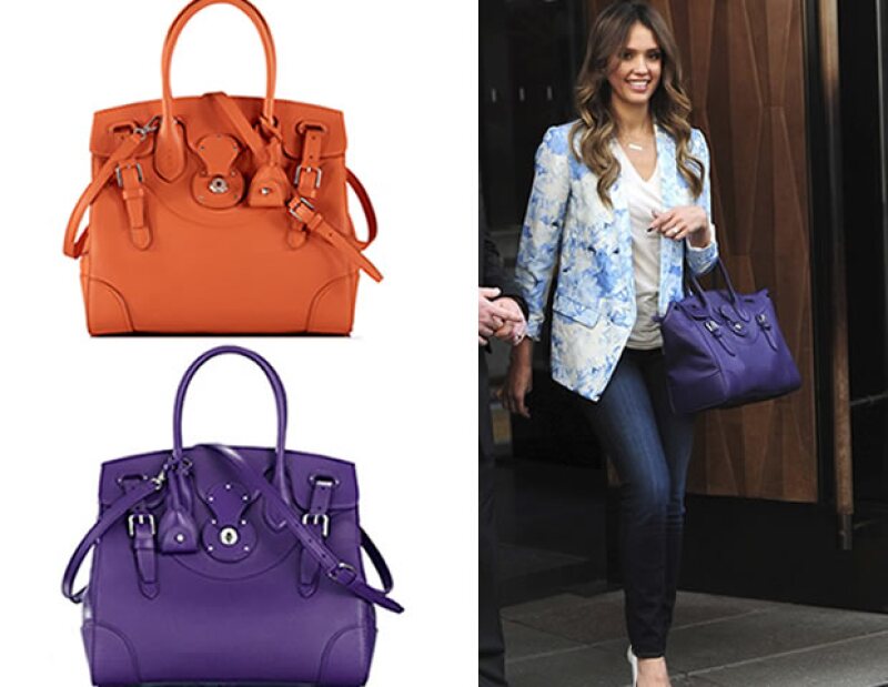 Jessica alba es fiel usuria del Ricky Bag