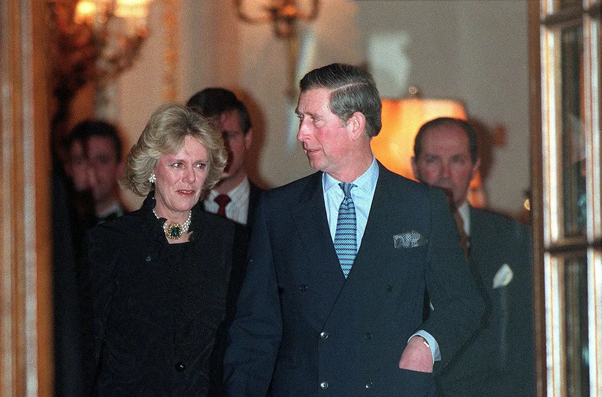 PRINCE CHARLES AND CAMILLA PARKER BOWLES AT THE RITZ HOTEL IN LONDON, BRITAIN - 1999