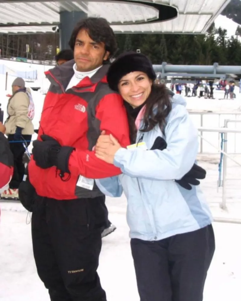 Eugenio Derbez y Alessandra Rosaldo