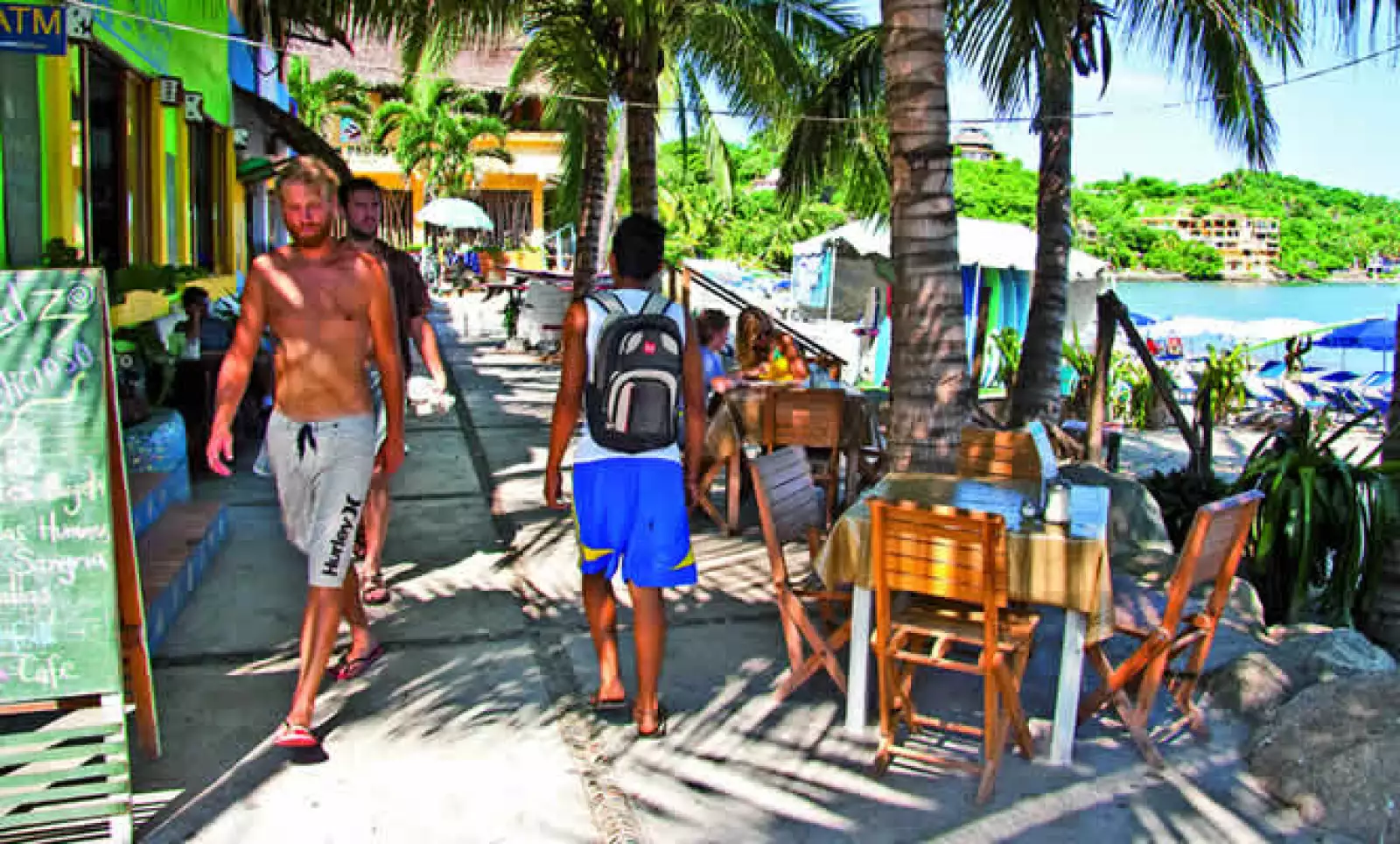 Sayulita, uno de los destinos más recorridos por jóvenes dentro de la Riviera Nayarit.