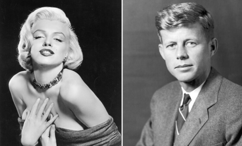 Marilyn y John estuvieron muy enamorados, pero debido a que él estaba casado, la relación no llegó a más.