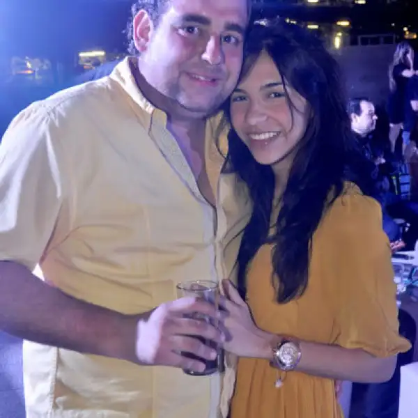 Erick Haas y Laura Larralde