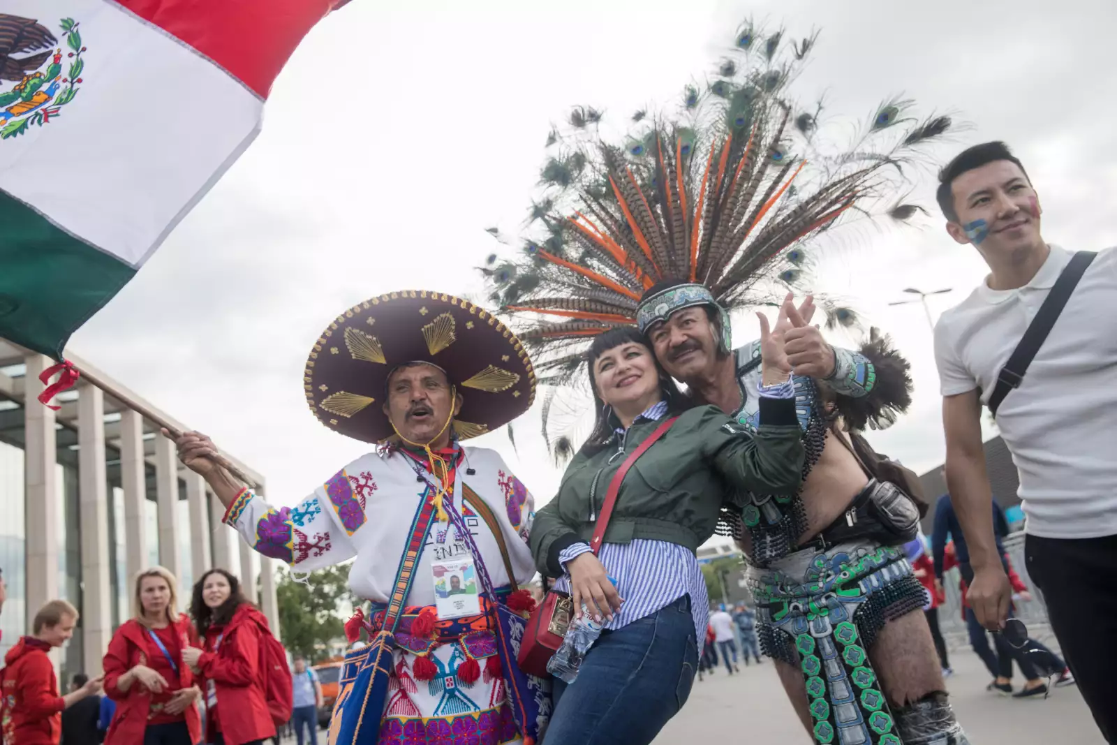 Mexicanos en el Mundial de Rusia2018.