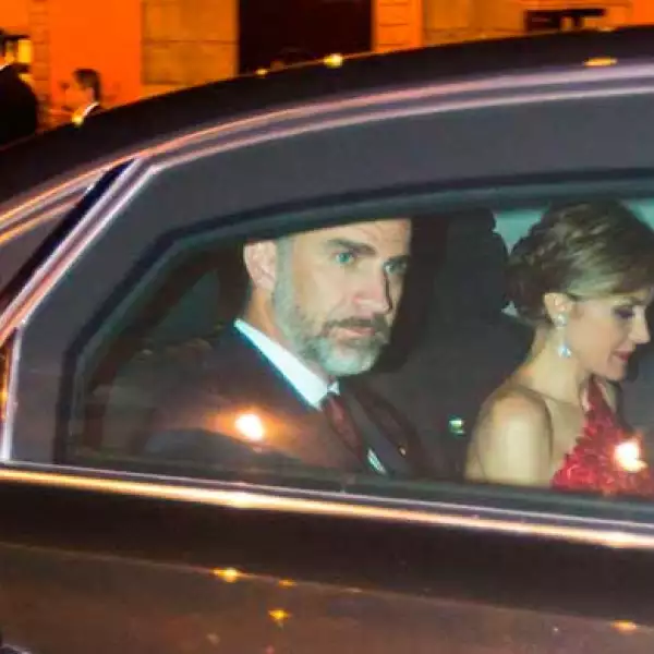 Cena en Palacio Nacional en honor a los reyes de España, Felipe VI y Letizia.