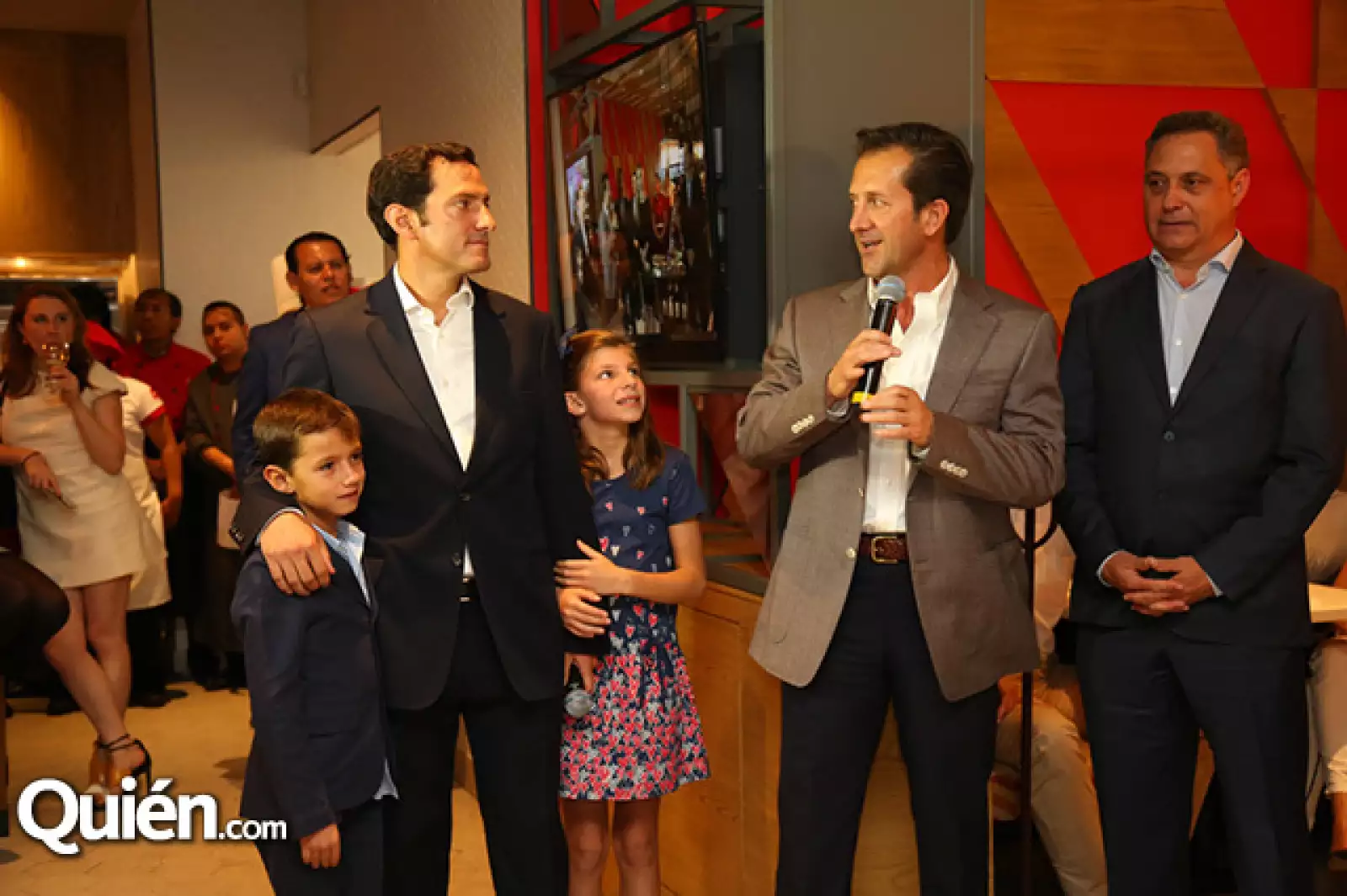 Gerardo, Gerardo y Paulinas Rojas, Armando Torrado y Federico Tejado