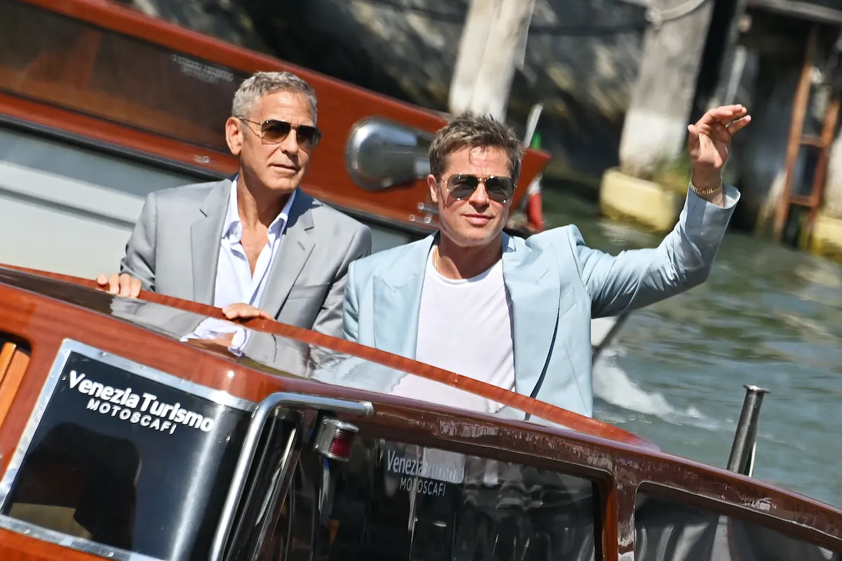 "Wolfs" Photocall - Venice International Film Festival - Boat Arrivals