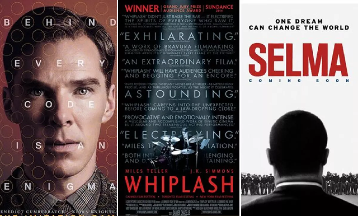 Cintas nominadas al Oscar como Mejor Película.