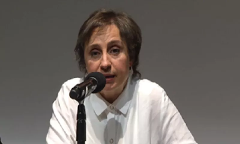 MVS dijo que sus abogados ya revisan el supuesto desvío de recursos que hizo la periodista Carmen Aristegui.  (Foto: Cuartoscuro )
