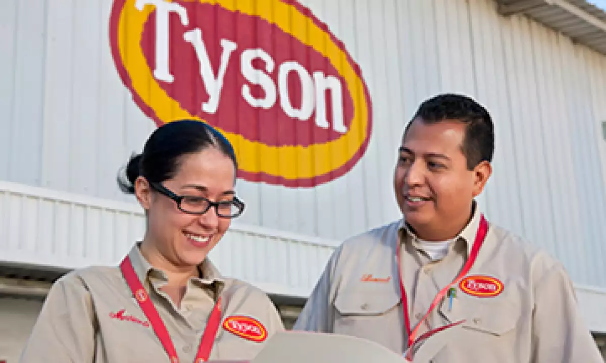 Tyson estima que la fusión significará un ahorro combinado de 300 mdd. (Foto: tomada de www.tysonfoods.com)