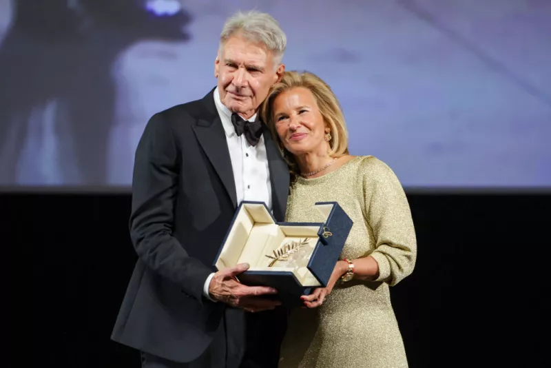 Harrison Ford Receives An Honorary Palme D'Or - The 76th Annual Cannes Film Festival