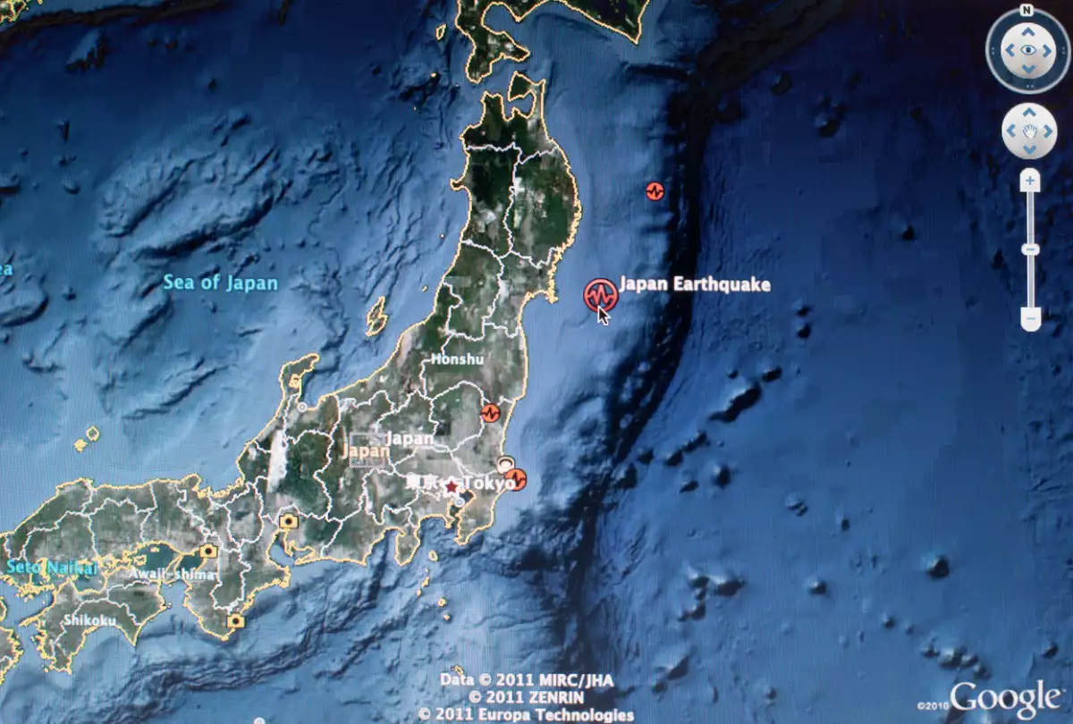sismo en japón