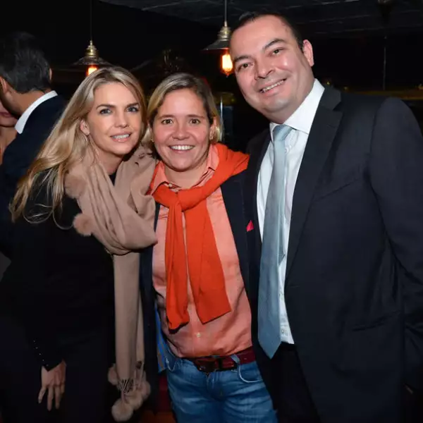 Jacqueline Pointein,Jeanette Longoria y Ricardo Ayala.