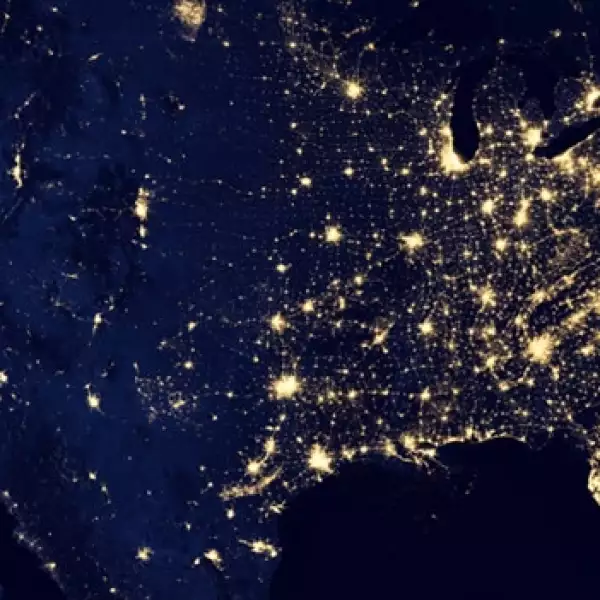 Vista de la Tierra desde el espacio