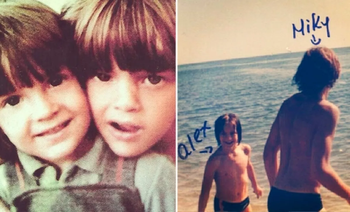 Alejandro Basteri y Luis Miguel