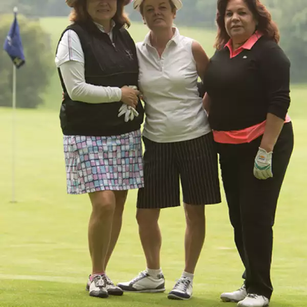 Araceli Orozco, Maricarmen Palacio y Jovita Olivera