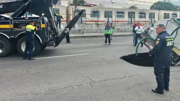 Socavón Calzada Zaragoza