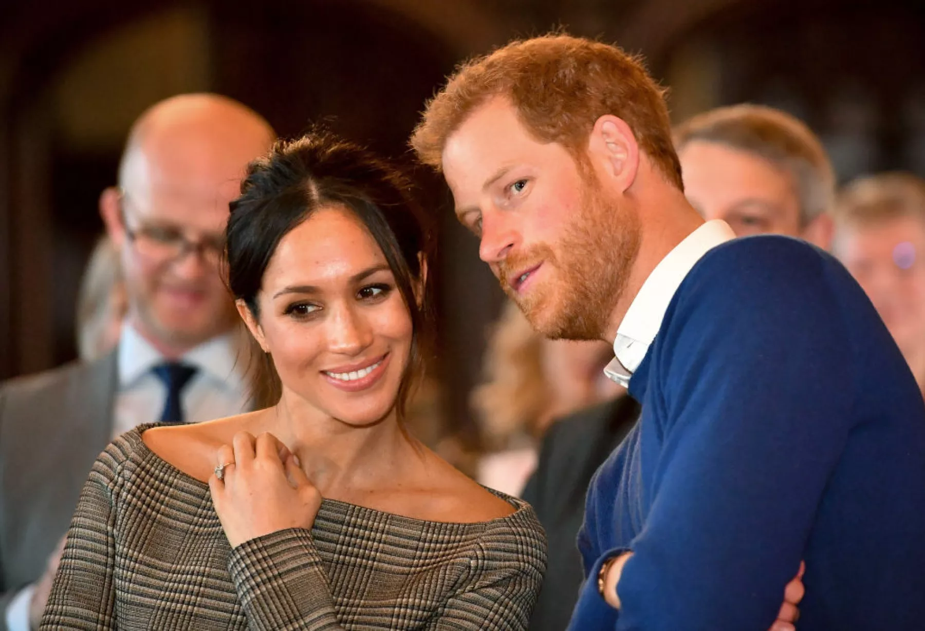 Meghan Markle y el príncipe Harry