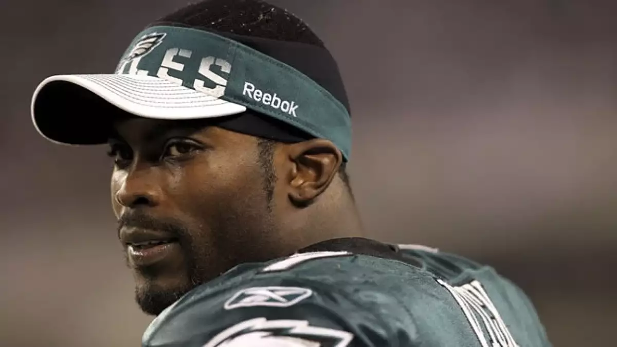Michael Vick tras un juego contra Dallas