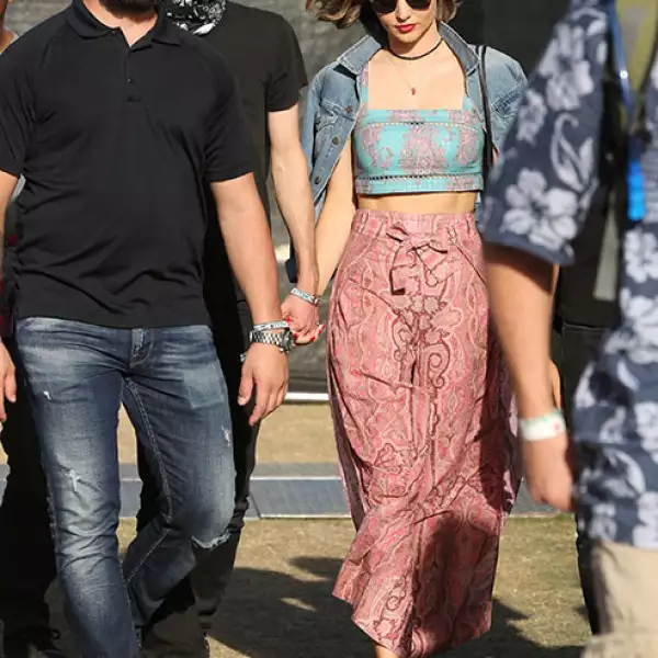 Miranda Kerr y su novio Evan Spiegel