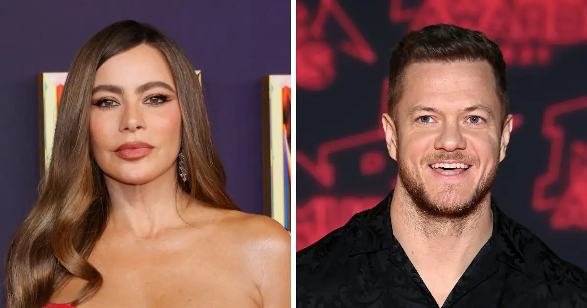 Sofía Vergara y Dan Reynolds 