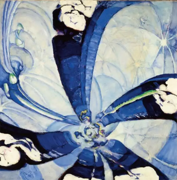 Frantisek Kupka, Espacio azul