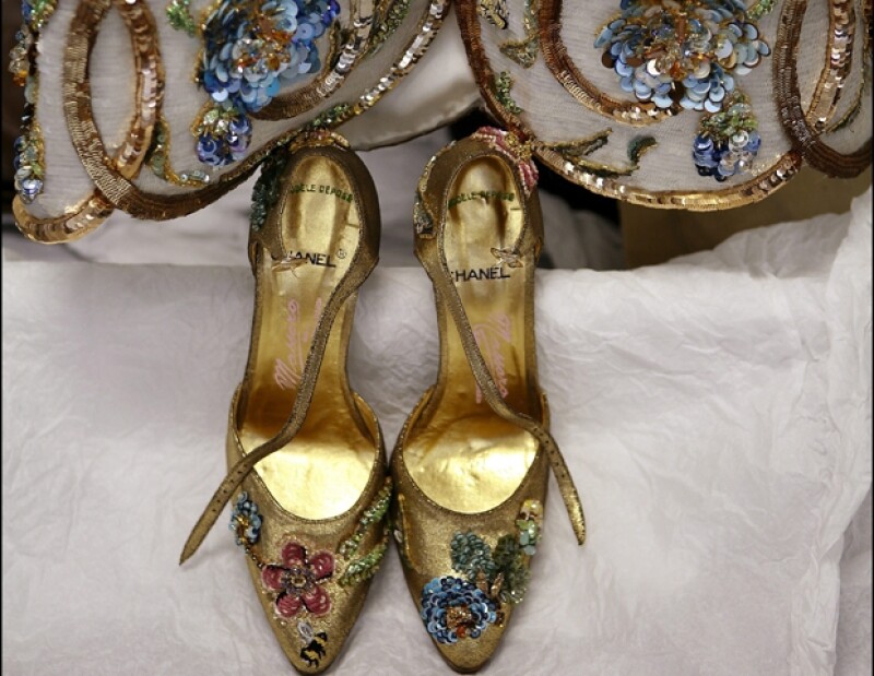 Zapatos de Alta Costura de Chanel.