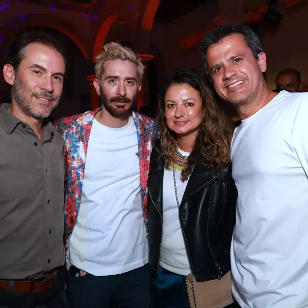 Miguel Rivera , Octavio Hinojosa , Ana Gómez y Luis Manríque