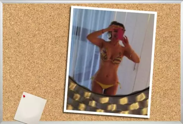 Está es la foto que La Chule retiró de su cuenta de Twitter.